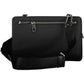 Black Polyester Men Shoulder Bag