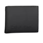 Black Polyester Men Wallet