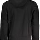 Black Cotton Men Sweater