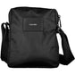 Black Polyester Men Shoulder Bag