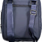 Blue Polyester Men Shoulder Bag