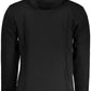 Black Cotton Men Sweater