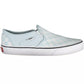 Light Blue Polyester Women Sneaker