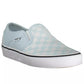 Light Blue Polyester Women Sneaker