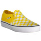 Yellow Polyester Women Sneaker