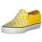 Yellow Polyester Women Sneaker