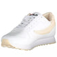 White Polyethylene Women Sneaker