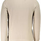 Beige Cotton Men Sweater