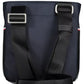 Blue Polyester Men Shoulder Bag