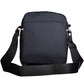 Blue Polyester Men Shoulder Bag