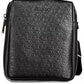 Black Polyester Men Shoulder Bag