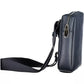 Blue Polyester Men Shoulder Bag