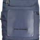 Blue Recycled Men Shoulder Bag