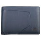 Blue Leather Men Wallet