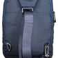 Blue Recycled Men Shoulder Bag