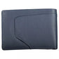 Blue Leather Men Wallet