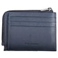 Blue Leather Men Wallet