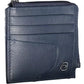 Blue Leather Men Wallet