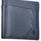 Blue Leather Men Wallet