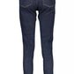 Blue Cotton Women Jeans