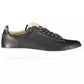 Black Leather Women Sneaker