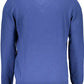 Blue Wool Men Sweater