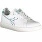 White Leather Women Sneaker