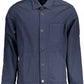 Blue Cotton Men Shirt