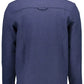 Blue Wool Men Sweater