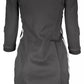 Black Polyester Women Dress