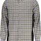 Green Cotton Men Shirt