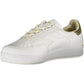 White Leather Women Sneaker