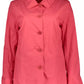 Red Cotton Women Jacket