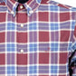 Purple Cotton Men Shirt