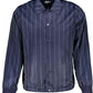 Blue Polyester Men Jacket