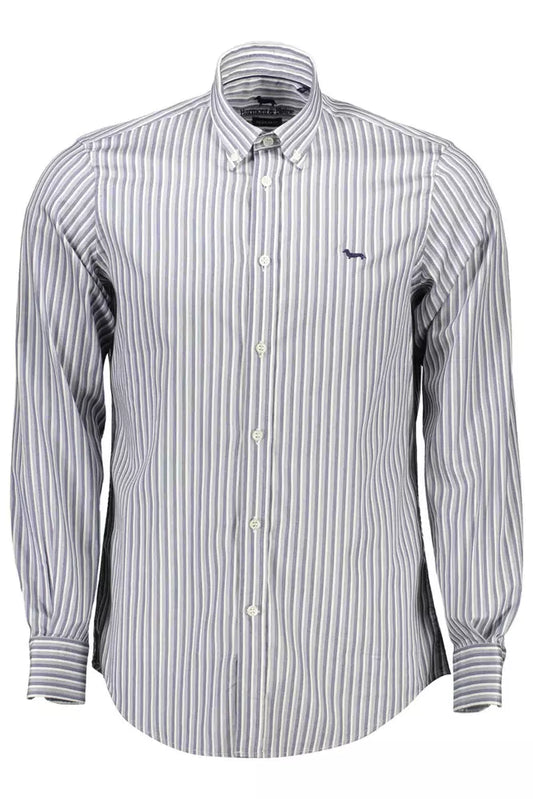 Light Blue Cotton Men Shirt