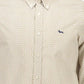 White Cotton Men Shirt