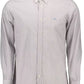 White Cotton Men Shirt