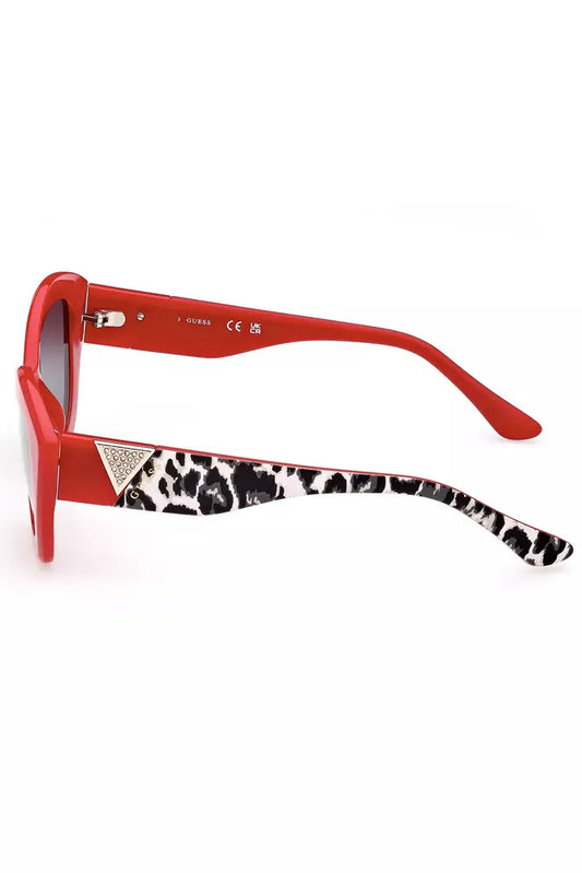 Red Injected Plastic Women Sunglass