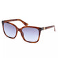 Brown Injected Women Sunglass