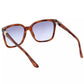 Brown Injected Women Sunglass