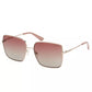 Gold Metal Women Sunglass