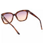 Brown Injected Women Sunglass