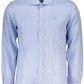 Light Blue Linen Men Shirt