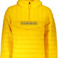 Yellow Polyamide Men Jacket