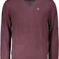 Red Wool Men Sweater