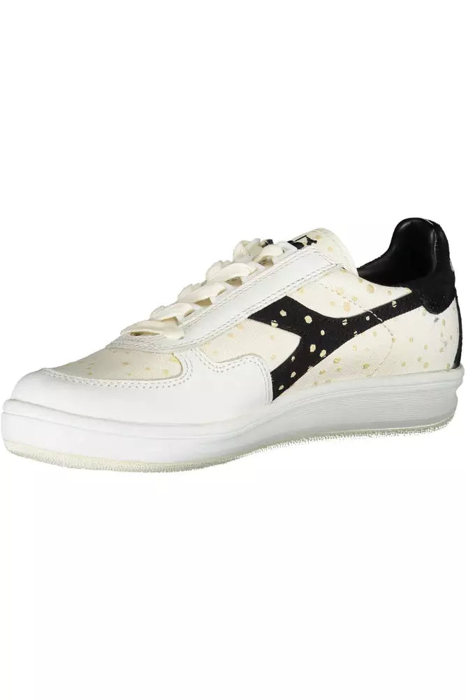 White Leather Women Sneaker