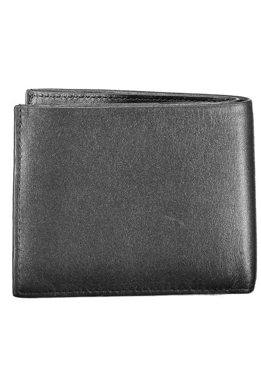 Black Leather Men Wallet