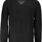 Black Wool Men Sweater