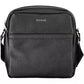 Black Polyethylene Men Shoulder Bag